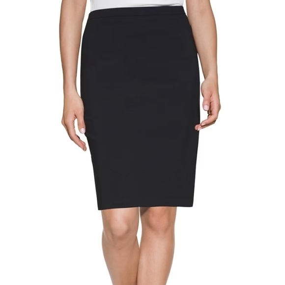 White House Black Market Dresses & Skirts - WHITE House Black Market black pull on pencil skirt size 12 NWT